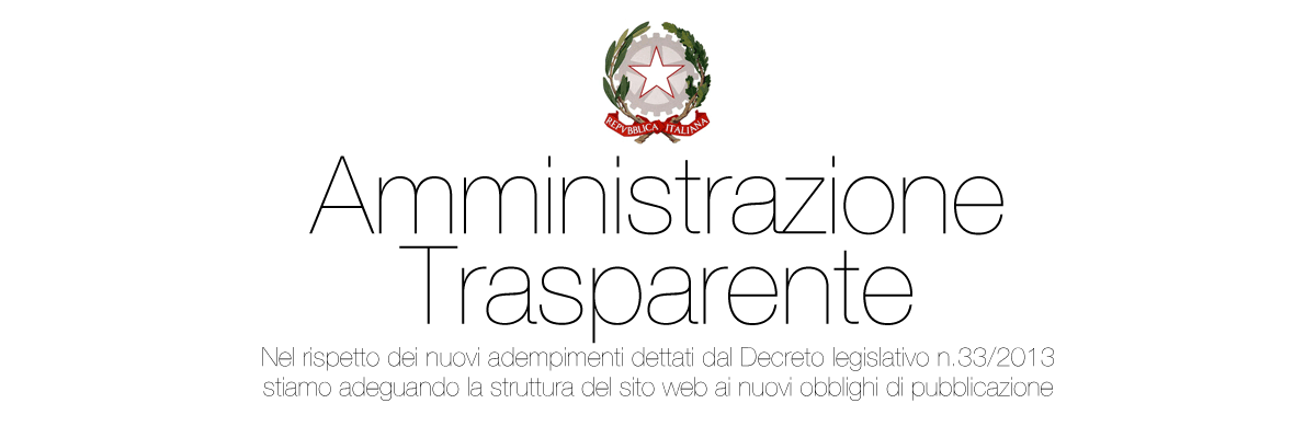 Amministrazione Trasparente